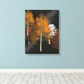 Autumn Mist Stretched Canvas Afdruk (Insitu (Houten vloer))
