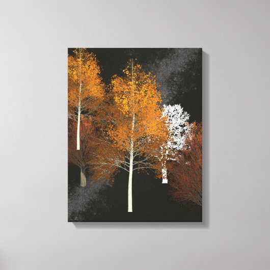 Autumn Mist Stretched Canvas Afdruk (Voorkant)