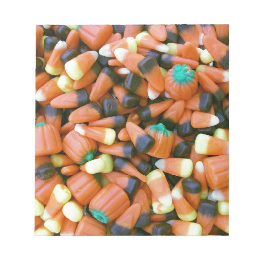 Autumn MIx Candy Corn Notitieblok (Voorkant)