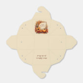 Autumn Mix lijst Thanksgiving Bedankdoosjes (Uitgevouwen)