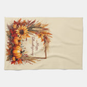 Autumn Mix lijst Thanksgiving Theedoek (Horizontaal)