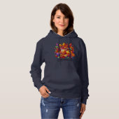 Autumn Mood: Happy Season / Hoodie Abstract #1 (Voorkant volledig)