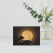 Autumn Moon ATC Visitekaartje (Staand voorkant)