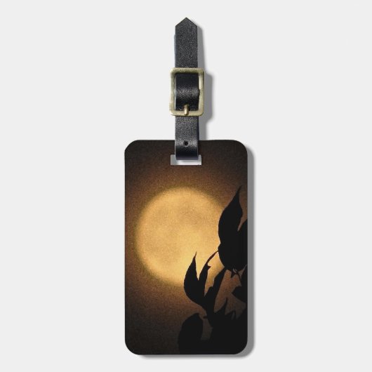 Autumn Moon Bagagelabel (Voorkant verticaal)