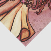 Autumn Moon Belly Dancer Goddess Tissuepapier (Detail)