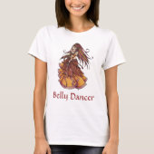 Autumn Moon Belly Dancer T-shirt (Voorkant)