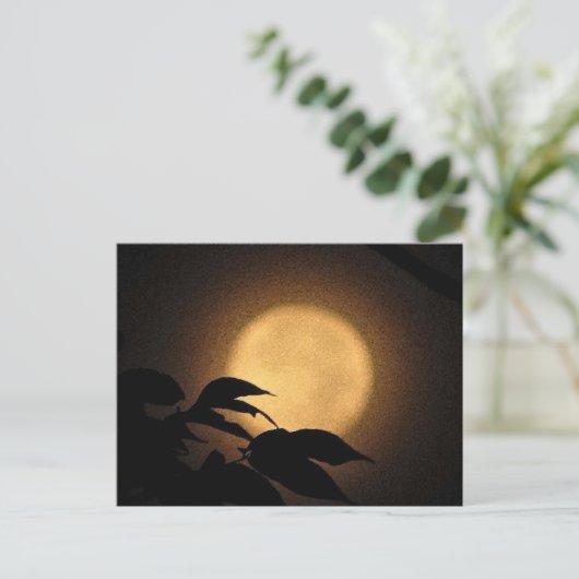 Autumn Moon Briefkaart (Staand voorkant)