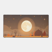 Autumn Moon Desk Mat – Gezellig Herfst landschap m (Voorkant)