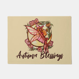 Autumn Moon Fairy Witch Herfst Fairies Deurmat