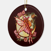 Autumn Moon Fairy Witch Herfst Fairies Keramisch Ornament (Links)