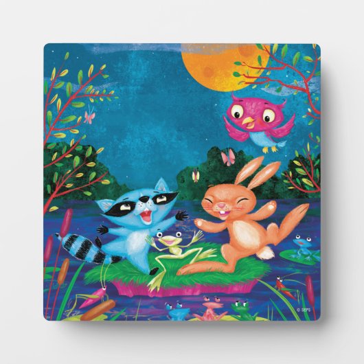 Autumn Moon Fotoplaat (Voorkant)