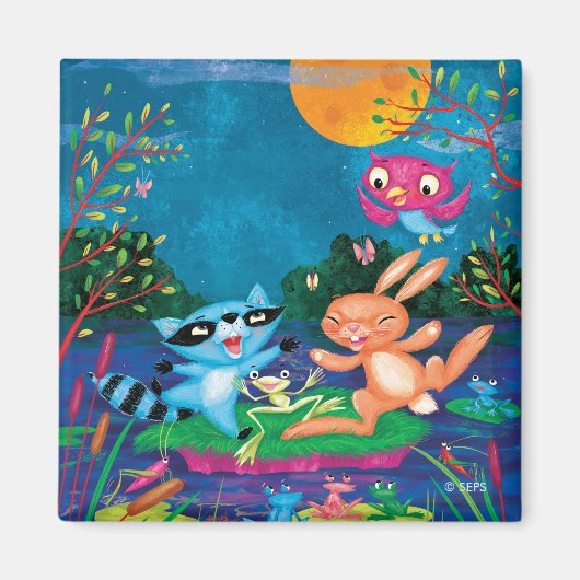 Autumn Moon Magneet (Voorkant)