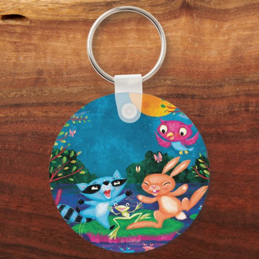 Autumn Moon Sleutelhanger (Voorkant)