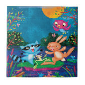 Autumn Moon Tegeltje (Voorkant)