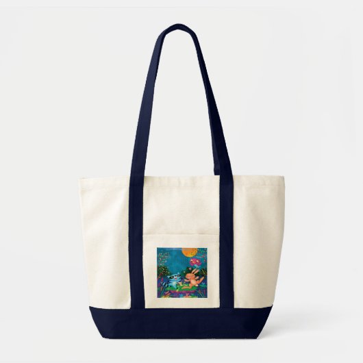 Autumn Moon Tote Bag (Voorkant)