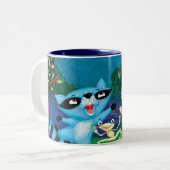 Autumn Moon Tweekleurige Koffiemok (Voorkant links)