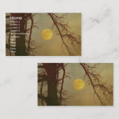 Autumn Moon Visitekaartje (Voorkant / Achterkant)