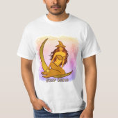 Autumn Moon Witch T-shirt (Voorkant)
