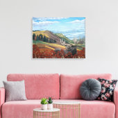 Autumn Moose Landscape Painting Art Prints (Insitu (Woonkamer))