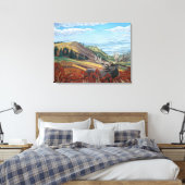 Autumn Moose Landscape Painting Art Prints (Insitu (Slaapkamer))