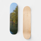 Autumn Morning Lake Springfield Skateboard (Voorkant)