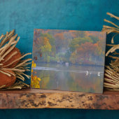 Autumn Morning Plaque Fotoplaat (Zijkant)