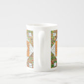 AUTUMN MOSAIC Bone China Mok (Achterkant)