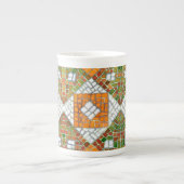 AUTUMN MOSAIC Bone China Mok (Voorkant)