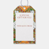 AUTUMN MOSAIC CadeauLabels (Achterkant)