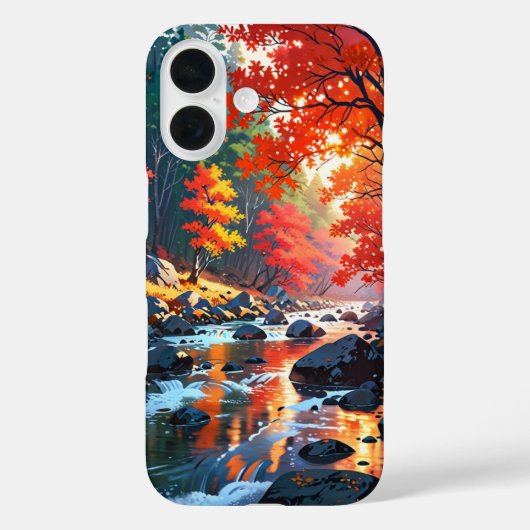 Autumn Mountain River Case-Mate iPhone Case (Achterkant)
