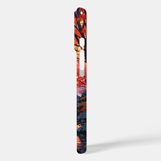 Autumn Mountain River Case-Mate iPhone Case (Achterkant / Links)