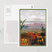 Autumn Mountain Scene Briefkaart (Voorkant / Achterkant)