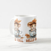 Autumn Mouse Coffee Mug Koffiemok (Voorkant links)