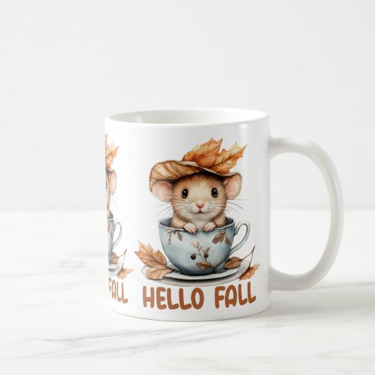 Autumn Mouse Coffee Mug Koffiemok (Rechts)