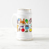 Autumn mug bierpul (Voorkant links)