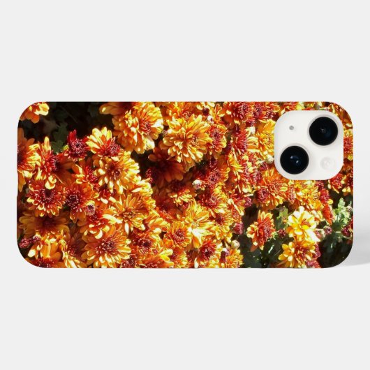 Autumn Mums Case-Mate iPhone Case (Achterkant (horizontaal))
