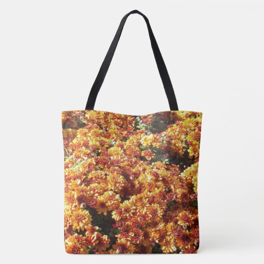 Autumn Mums Tote Bag (Achterkant)