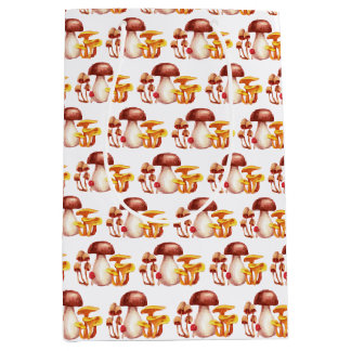 Autumn Mushroom Wonderland Gift Bag Medium Cadeauzakje