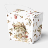 Autumn Mushroom | Woodland Forest Baby shower Bedankdoosjes (Achterkant)