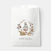 Autumn Mushroom | Woodland Forest Baby shower Bedankzakje (Voorkant)