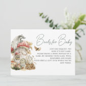 Autumn Mushroom | Woodland Forest Boek Aanvraag Kaart (Staand voorkant)