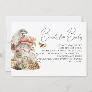 Autumn Mushroom   Woodland Forest Boek Aanvraag Kaart