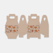 Autumn Mushrooms Bedankdoosjes (Uitgevouwen)