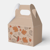 Autumn Mushrooms Bedankdoosjes (Voorkant Zijde)