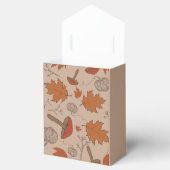 Autumn Mushrooms Bedankdoosjes (Geopend)