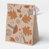 Autumn Mushrooms Bedankdoosjes (Achterkant)
