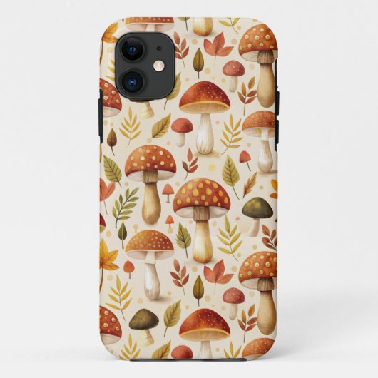 Autumn Mushrooms Case-Mate iPhone Case (Achterkant)