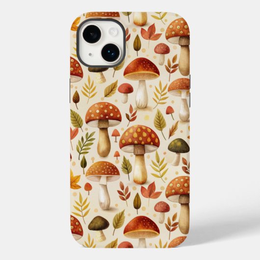 Autumn Mushrooms Case-Mate iPhone Case (Achterkant)