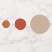 Autumn Mushrooms Confetti (Achterkanten)