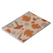 Autumn Mushrooms Notitieboek (Linkerzijde)